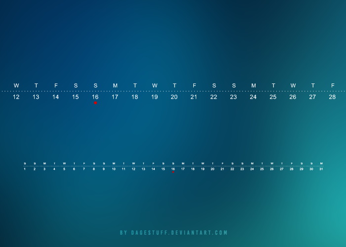 DateLine Calendar_XWidget Download WebSite. Live Wallpaper,Widget