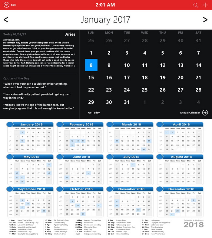 Calendar FULL SCREEN_XWidget Download WebSite. Live Wallpaper,Widget